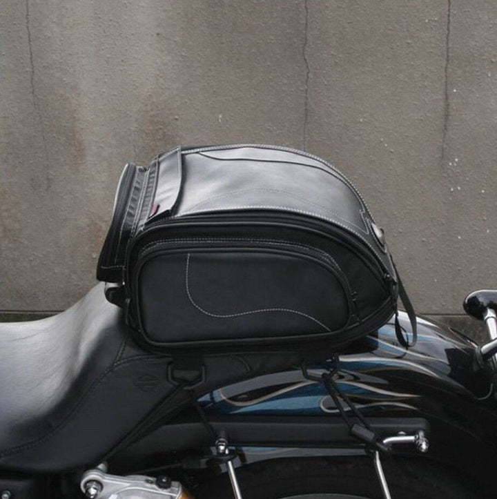 Vanntett motorsykkel baksekk med utvidbar lagring | Skanto