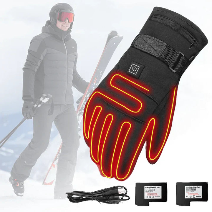 Skanto | WarmHand Pro – Vanntette Elektriske Varmede Hansker med Berøringsskjerm
