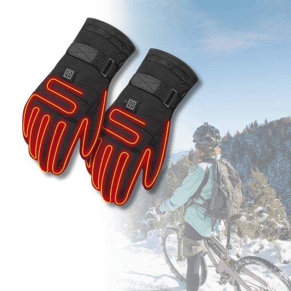 Skanto | WarmHand Pro – Vanntette Elektriske Varmede Hansker med Berøringsskjerm