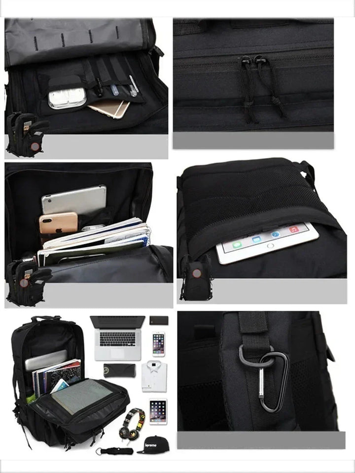 Skanto | Vanntett Taktisk Ryggsekk - AdventurePack