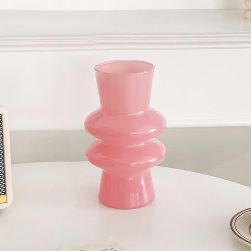 Skanto | Bølgeformet Glassblomst Vase
