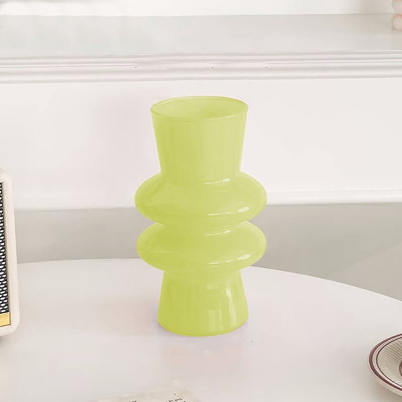 Skanto | Bølgeformet Glassblomst Vase
