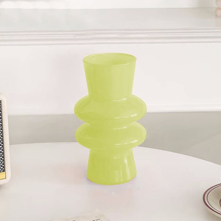 Skanto | Bølgeformet Glassblomst Vase