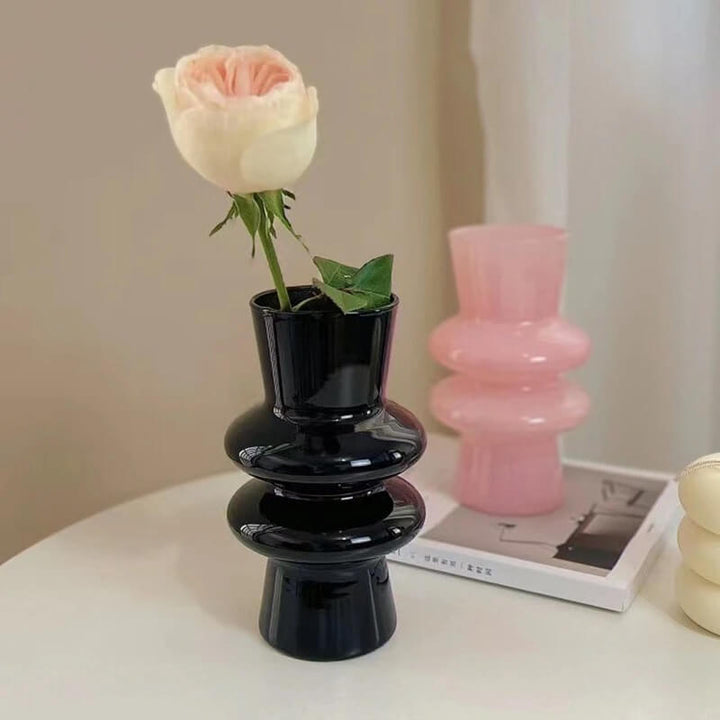 Skanto | Bølgeformet Glassblomst Vase