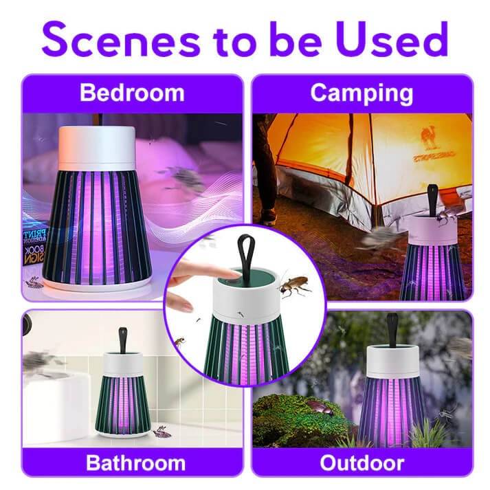 Skanto | USB oppladbar mygg- og fluefangerlampe
