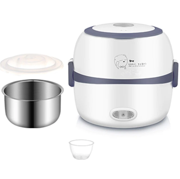 SteamMate Elektrische lunsjboks – Kochen, Dämpfen & Warmhalten – 1 l – 200 W
