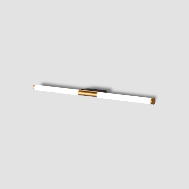 Skanto | BarGleam – Minimalistisk Gullvegglampe med en Moderne Vri
