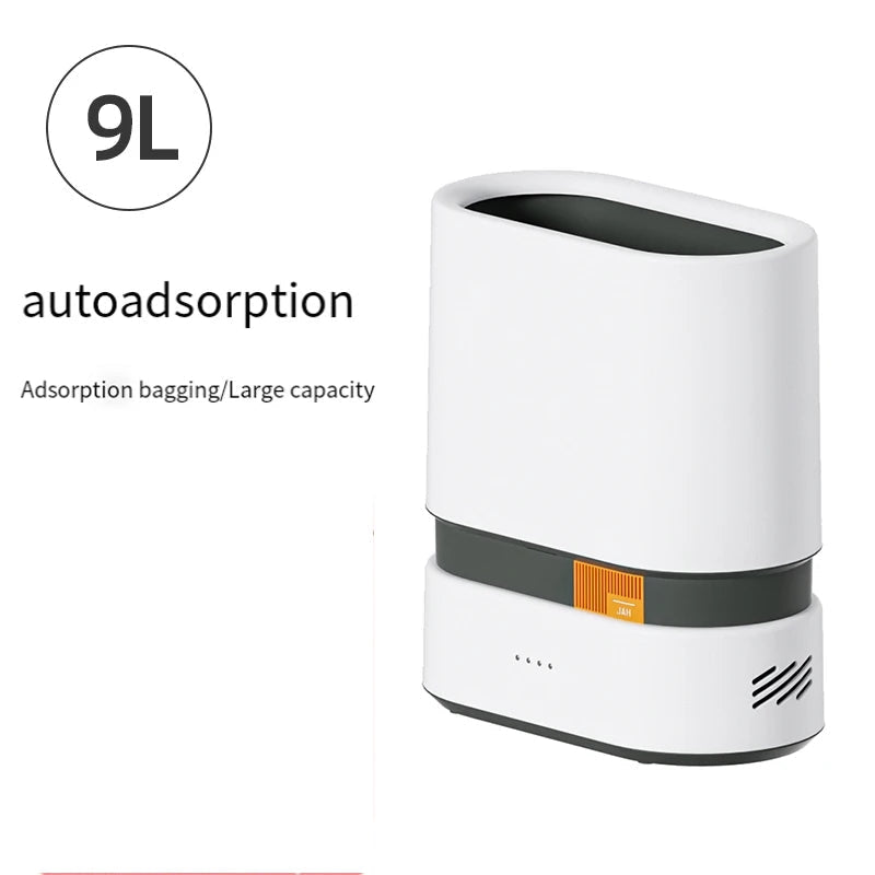 Automatisk søppelbøtte med pose-dispenser | Skanto