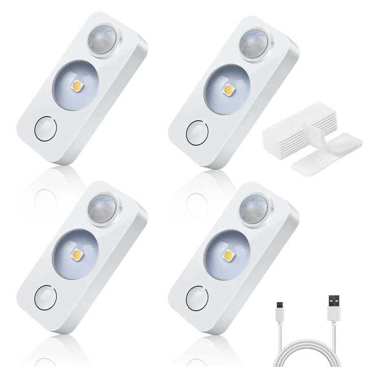 Skanto | LED Bevegelsessensor Spotlys - 4 stk