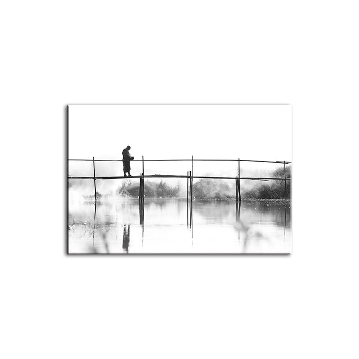 Bridge Walking - Lerret Veggkunst Maleri | Skanto