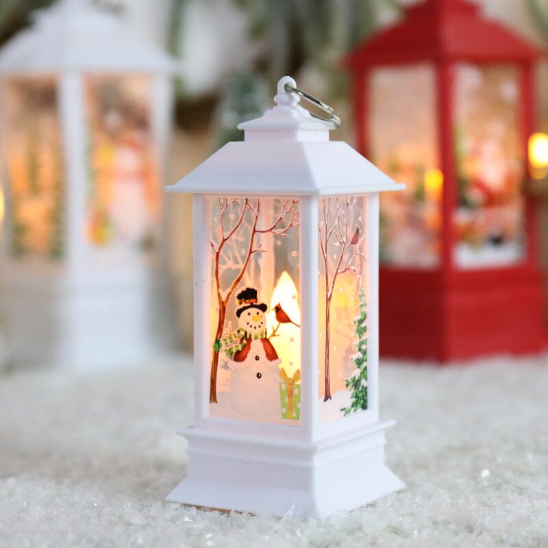 Skanto | LED belyst roterende julelanterne