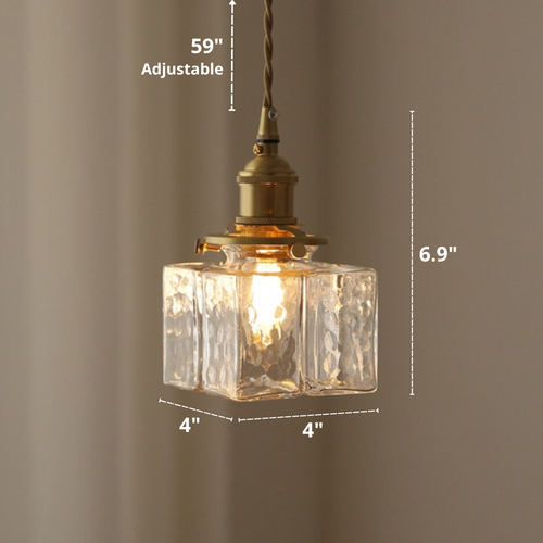 Whitley - Vintage Glass Hanging Lamps | Skanto