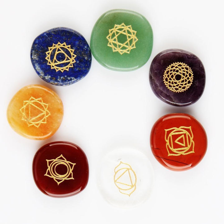 Skanto | Chakra Healing Stones 7 Deler