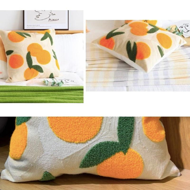 Skanto | Orange Broderi Putetrekk