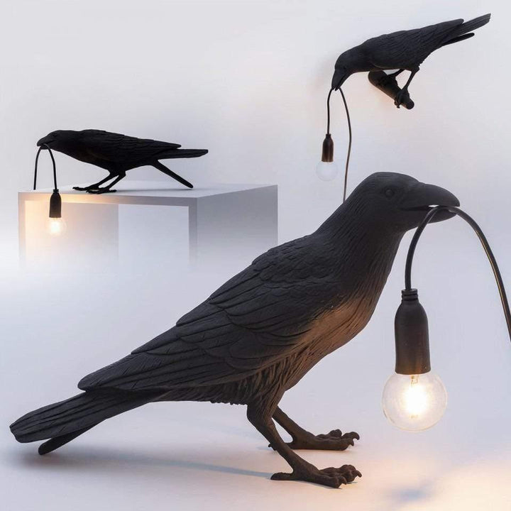 Den ravn fuglelampe