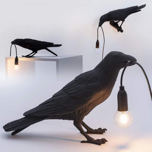 Den ravn fuglelampe