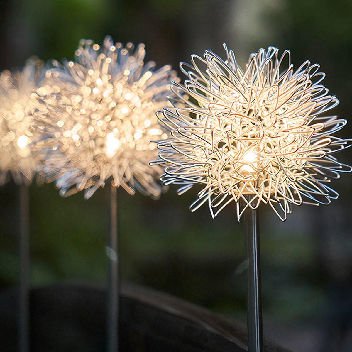 Norvo | Dandelion Garden Lights, Solar Powered