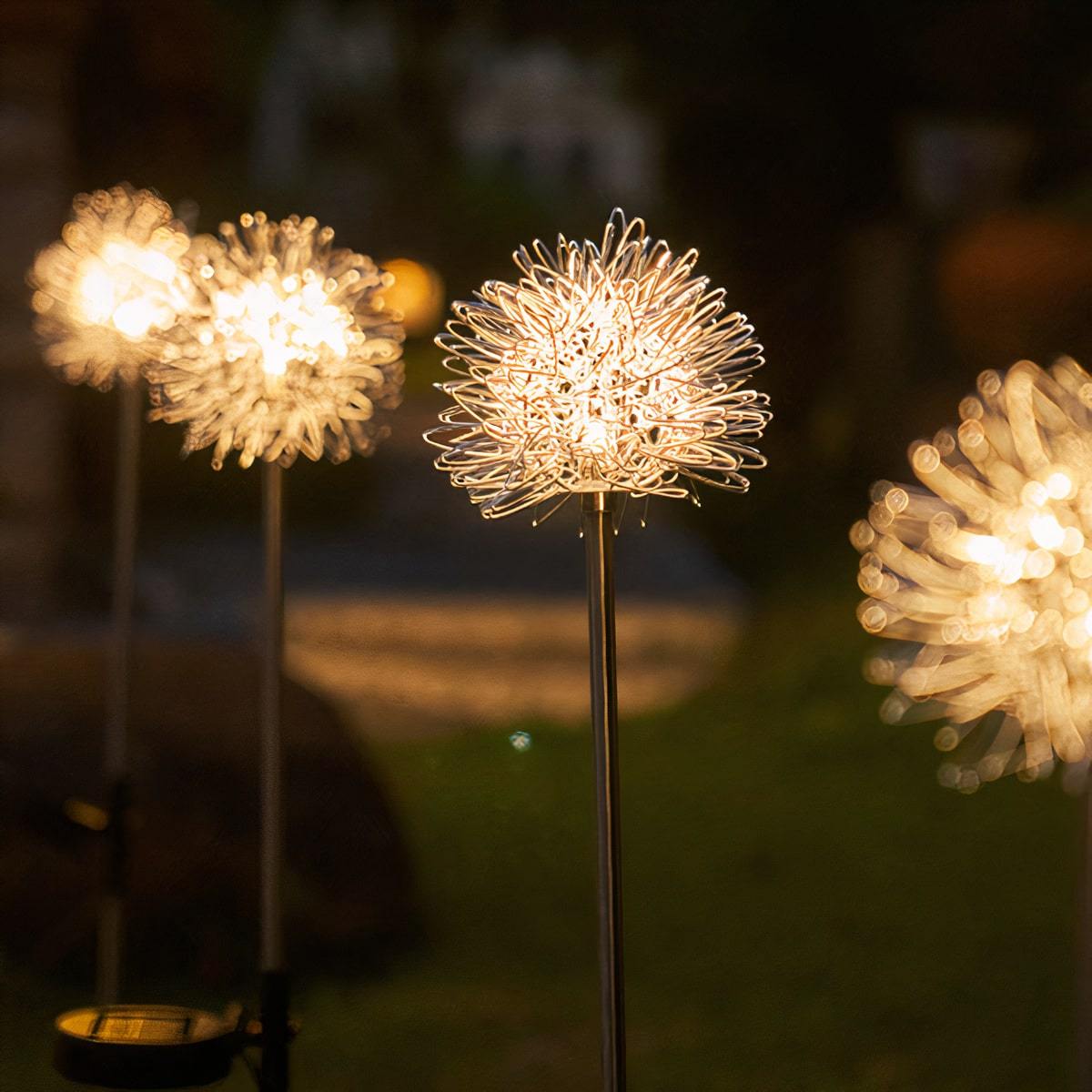 Norvo | Dandelion Garden Lights, Solar Powered