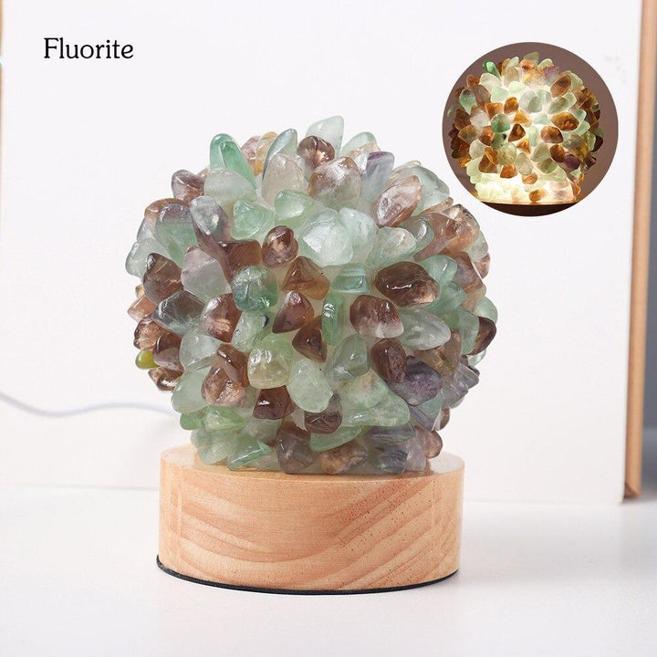 Skanto | Aventurine Kvarts Krystall Lampe