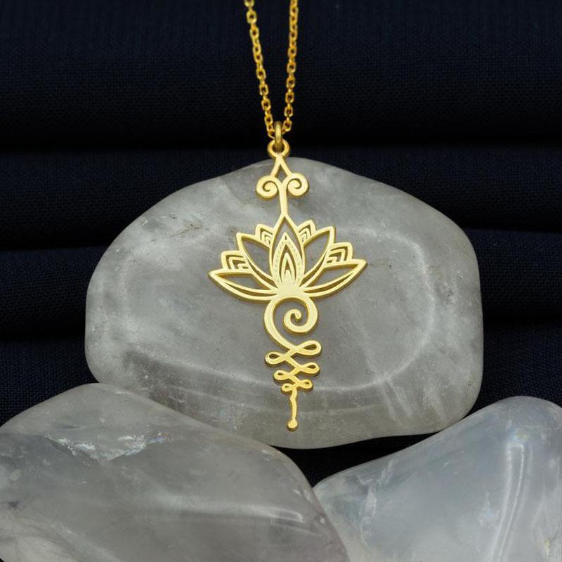 Skanto | Lotus Unalome Yoga Halskjede