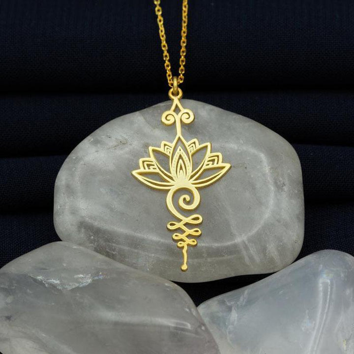 Skanto | Lotus Unalome Yoga Halskjede