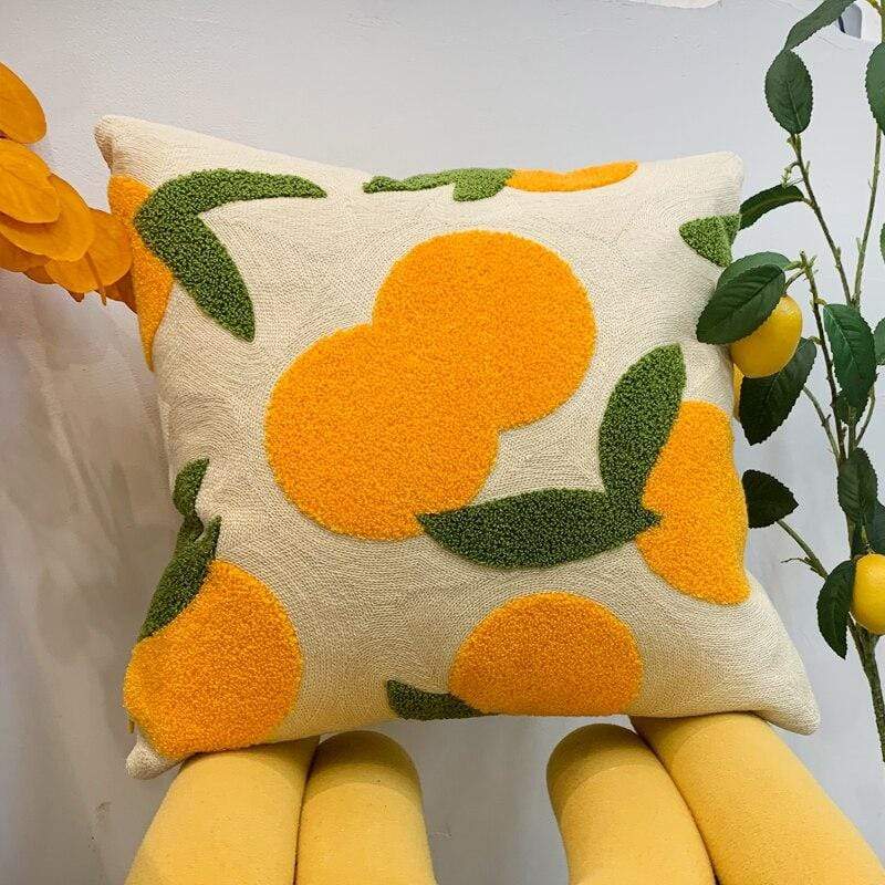 Skanto | Orange Broderi Putetrekk