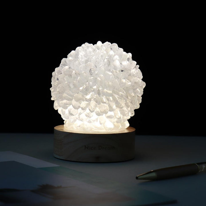 Skanto | Aventurine Kvarts Krystall Lampe