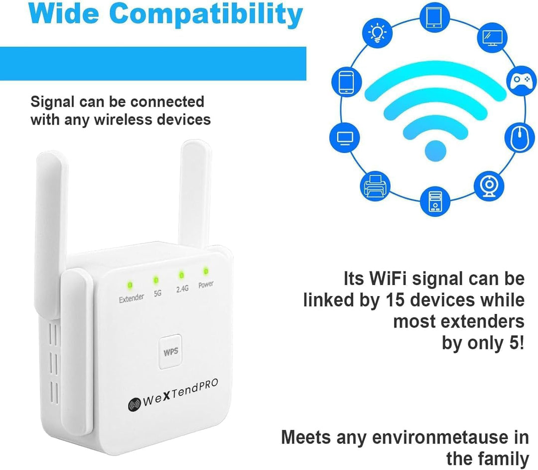 Skanto | 5G WiFi Booster – Beste WiFi-forlenger for raskere, sterkere tilkobling i Storbritannia