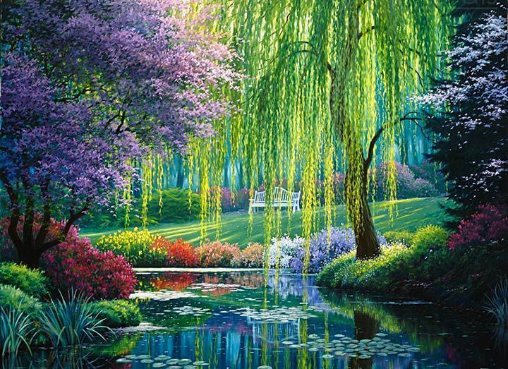 Willow Tree Garden - GemPaint Set | Skanto