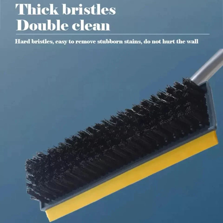 2 i 1 Gulvskrubber med lang håndtak Skanto