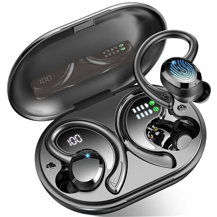 Skanto | Trådløse ørepropper med lang batterilevetid – SecureFit – (1+1 GRATIS)