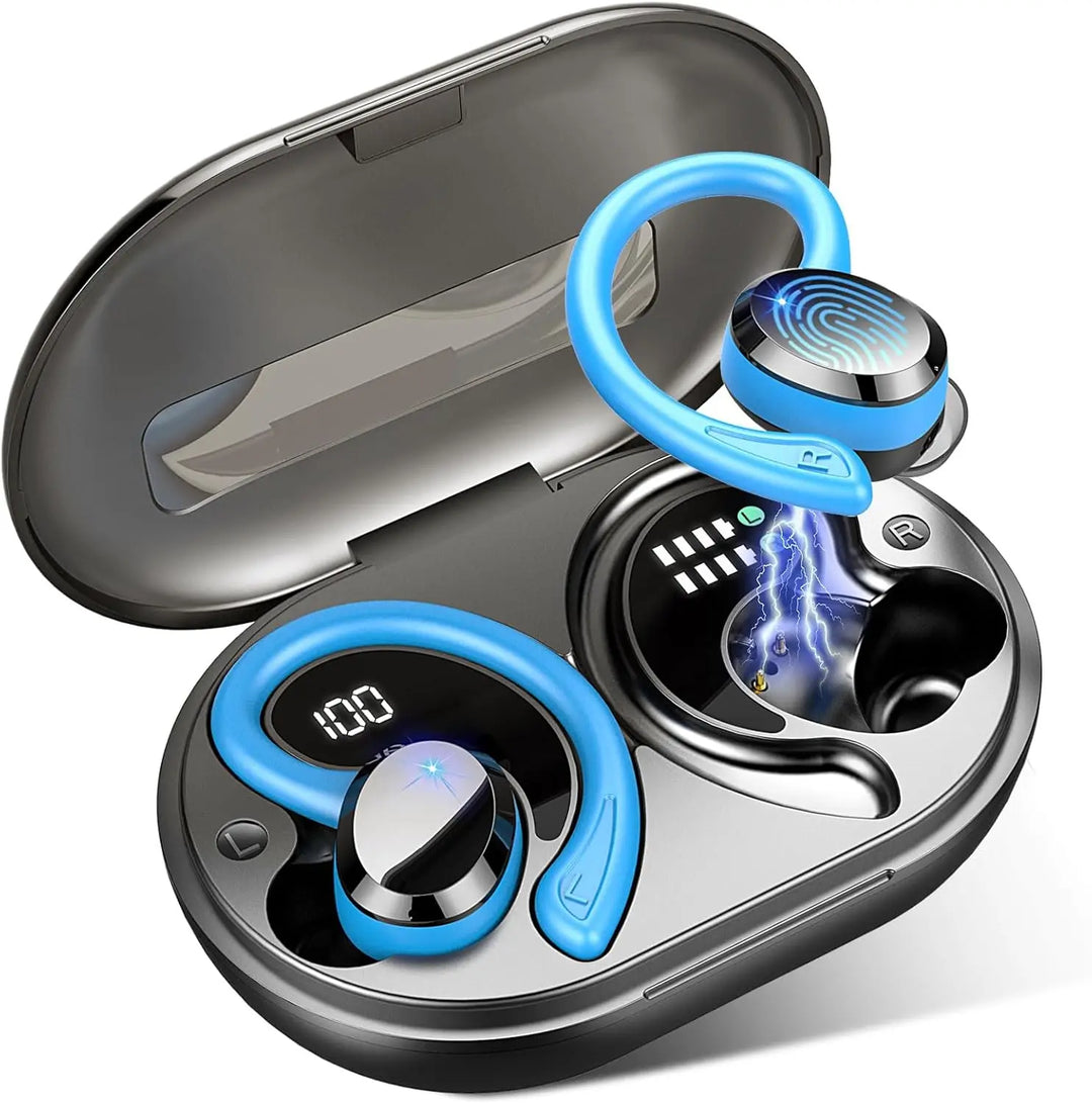 Skanto | Trådløse ørepropper med lang batterilevetid – SecureFit – (1+1 GRATIS)