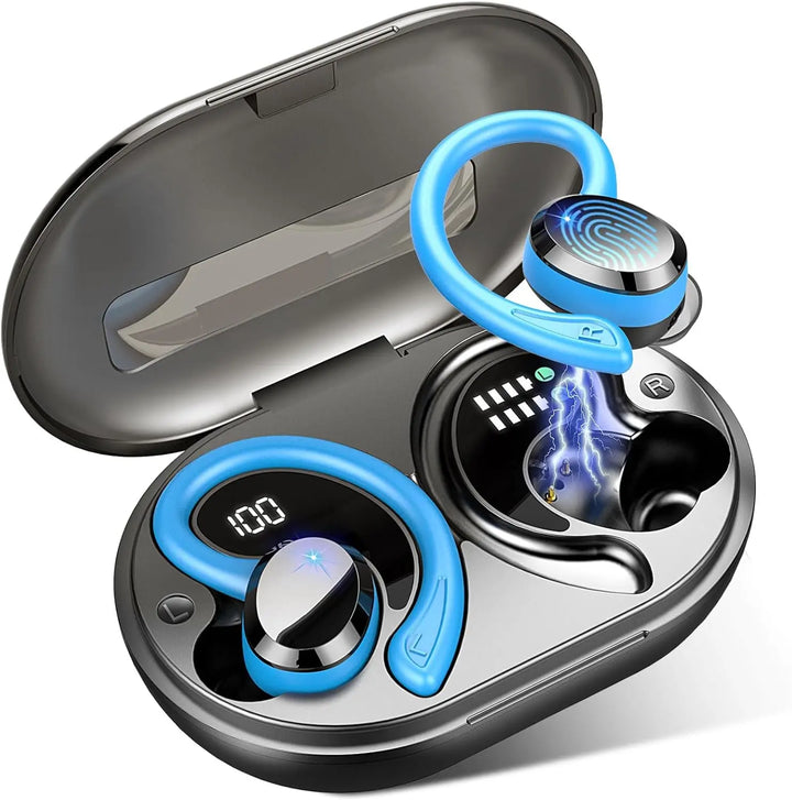 Skanto | Trådløse ørepropper med lang batterilevetid – SecureFit – (1+1 GRATIS)