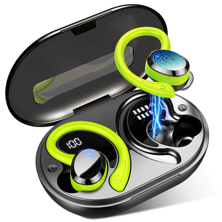 Skanto | Trådløse ørepropper med lang batterilevetid – SecureFit – (1+1 GRATIS)