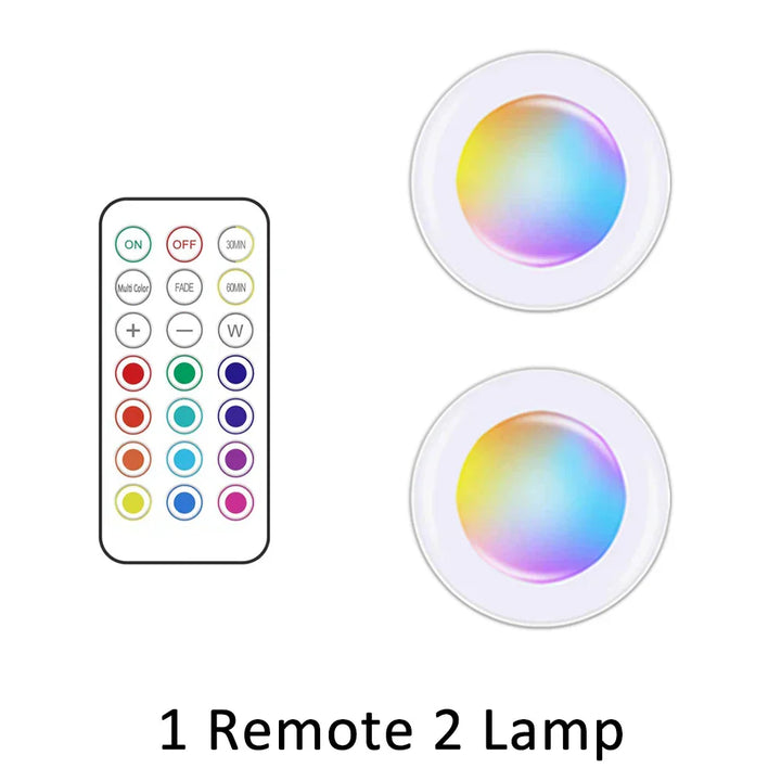 Frendorf | Trådløs RGB LED Under Skap Belysning - GlowyLed