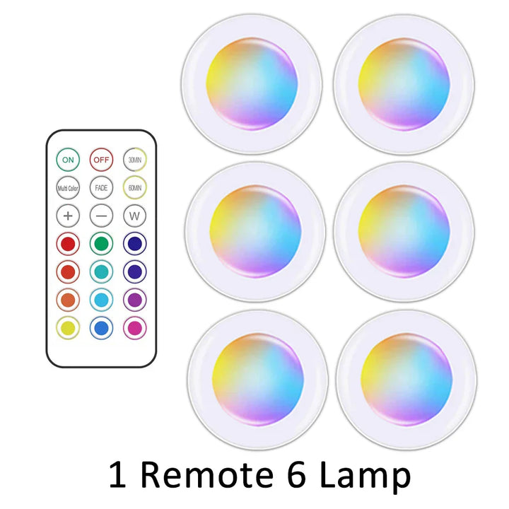 Frendorf | Trådløs RGB LED Under Skap Belysning - GlowyLed