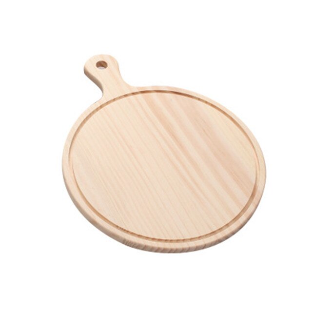 Treet Pizza bord Rund med Hånd Pizza Bakebrett Pizza Bord | Skanto