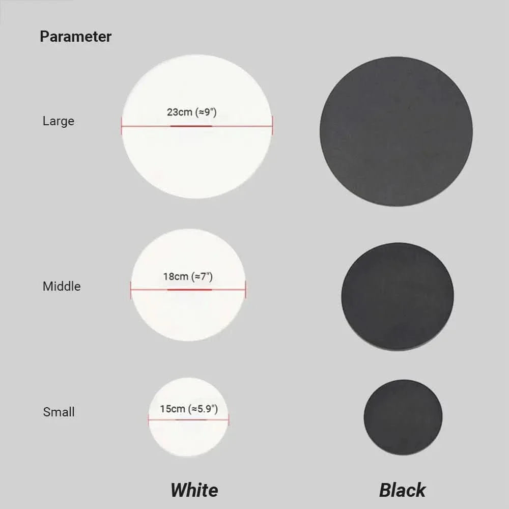 Skanto | Minimalist LED vegglampe i rund eller kvadratisk, IP65