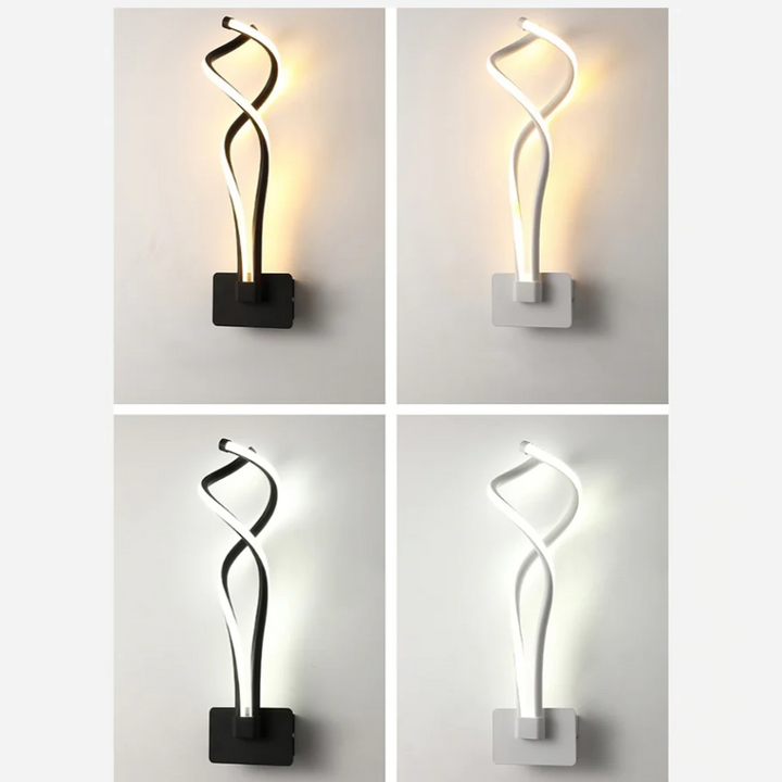 ÉclatHarmonieux – Elegant Vegglampe for en Avslappende Atmosfære Skanto