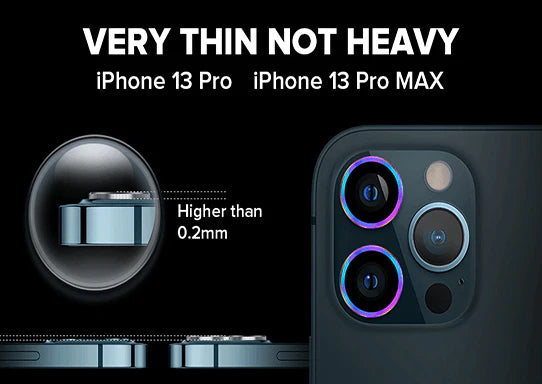 Skanto | Fargerik Safir Linsebeskytter for iPhone