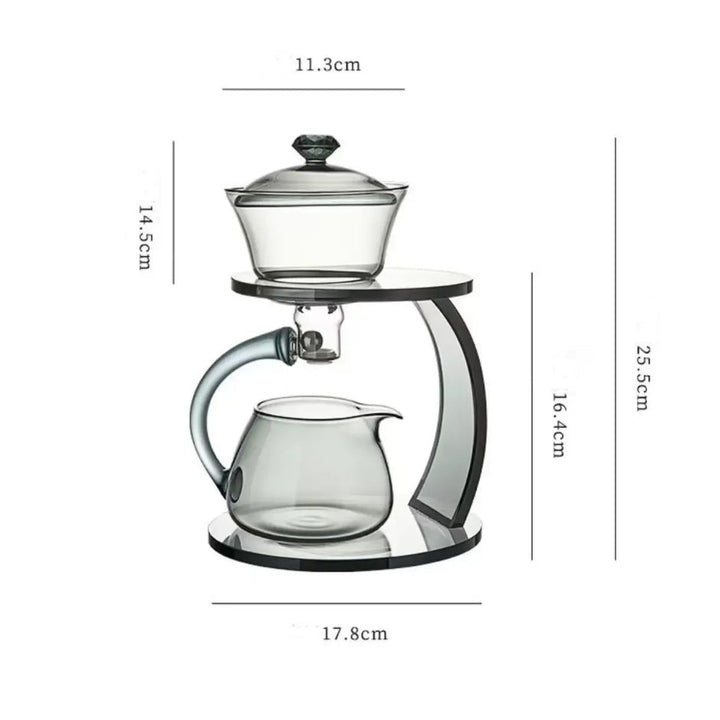 Skanto | Smooth Arch Glass Magnetisk Tekanne Sett