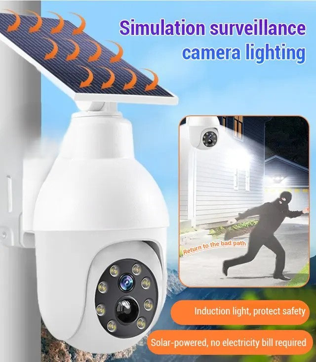 Solenergidrevet bevegelsessensor smart vanntett dummy kamera | Skanto