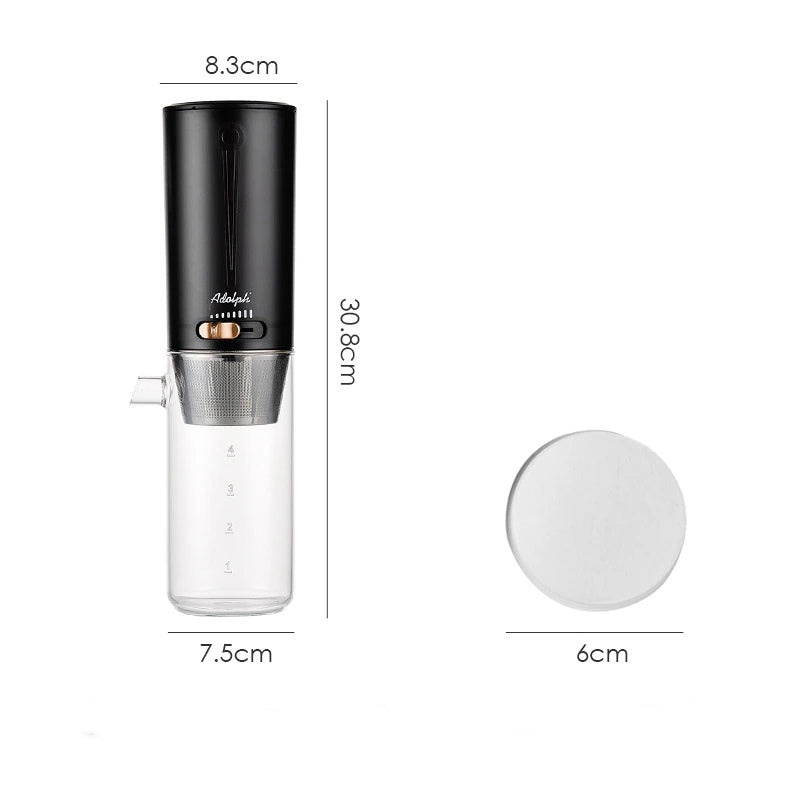 Skanto | Justerbar Glass Drypp Kald Kaffe Brygger