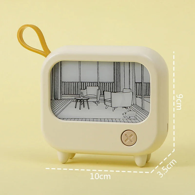 Skanto | Mini TV Maleri LED Nattlys