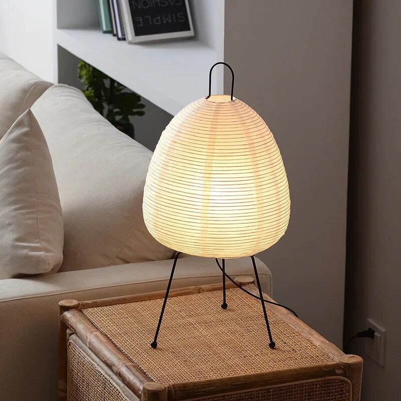 Schulte Japansk Ris Papi Lampe Skanto