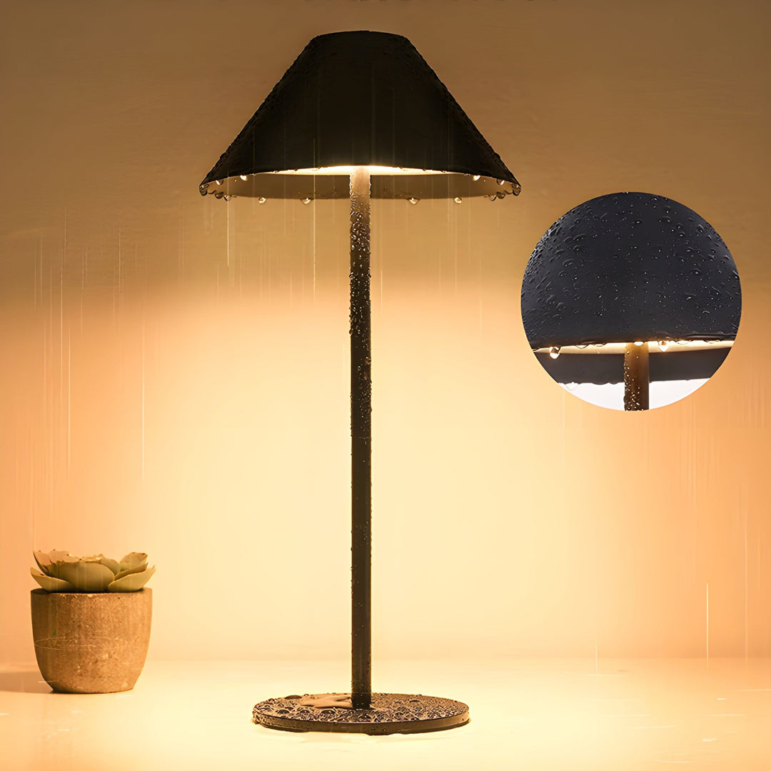 Skanto | Minimalistisk dimbar Touch bordlampe - vanntett og oppladbar lys Farge