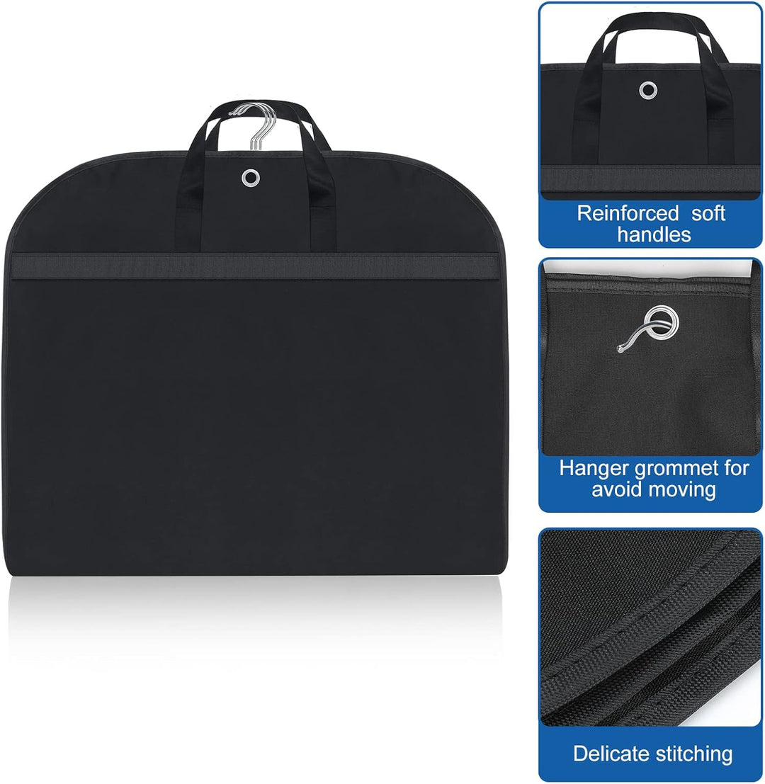 Vanntett Oxford Klærpose – Dressdeksel med Gusset og Lommer (2-Pack) | Skanto