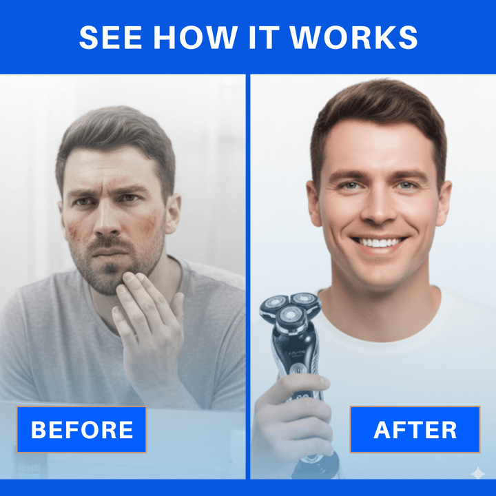 Skanto | Z Series – Oppladbar barberhøvel for en perfekt barberingsopplevelse