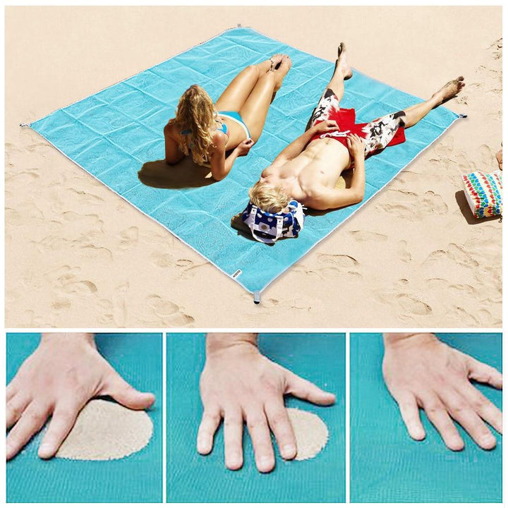 Skanto | XXL Sandfri Strandhåndkle | Sand Sheet® | 200x200