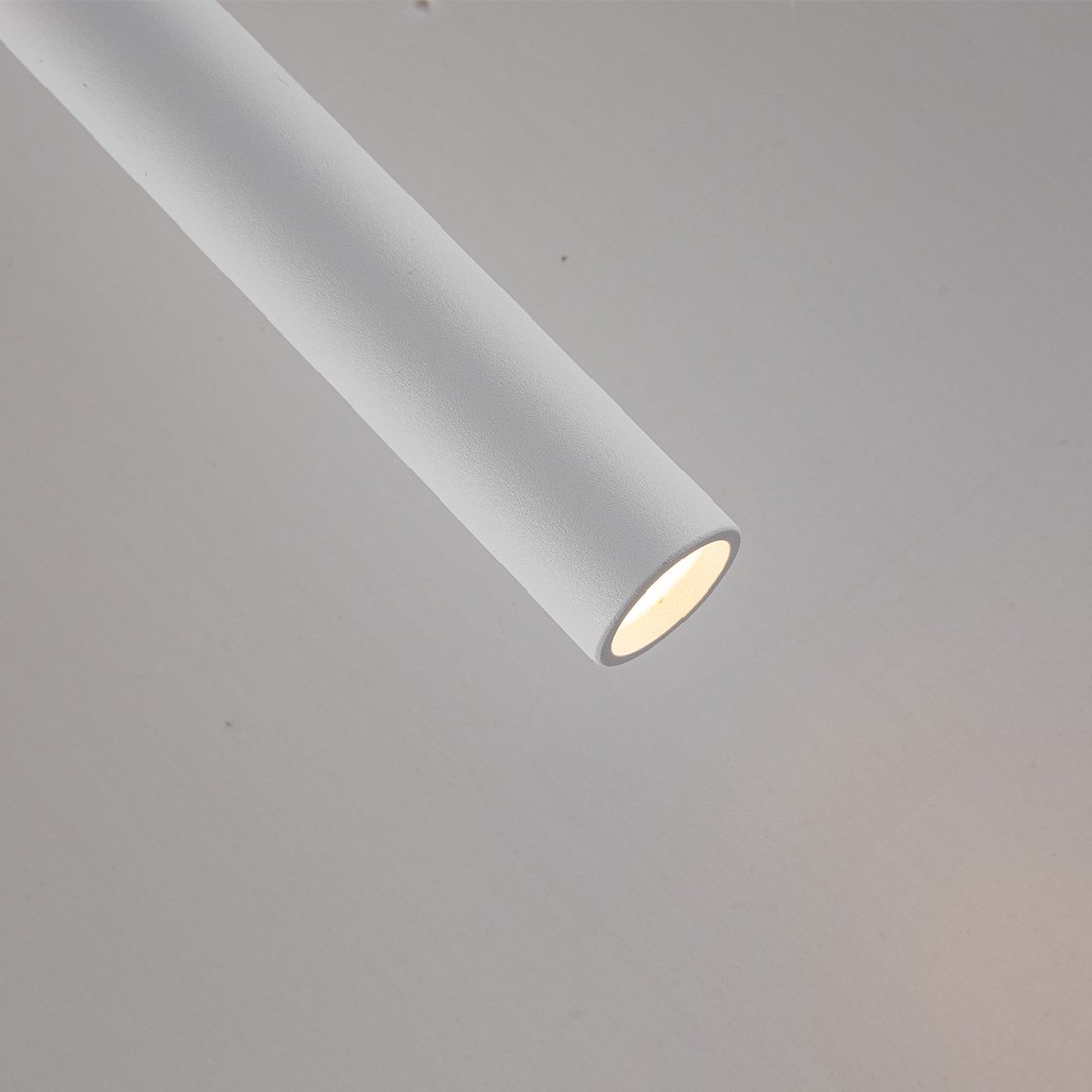 Skanto | RayAura Minimalistisk LED Pendellampe | Moderne Design | Elegant Taklampe for Stue & Kontor